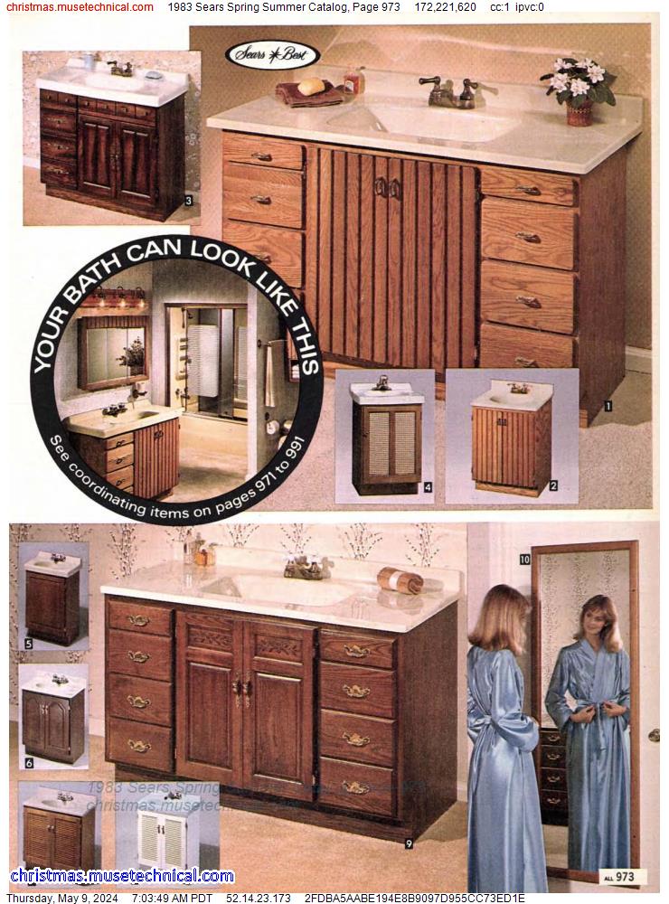 1983 Sears Spring Summer Catalog, Page 973