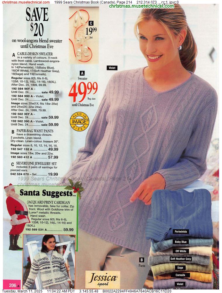 1999 Sears Christmas Book (Canada), Page 214