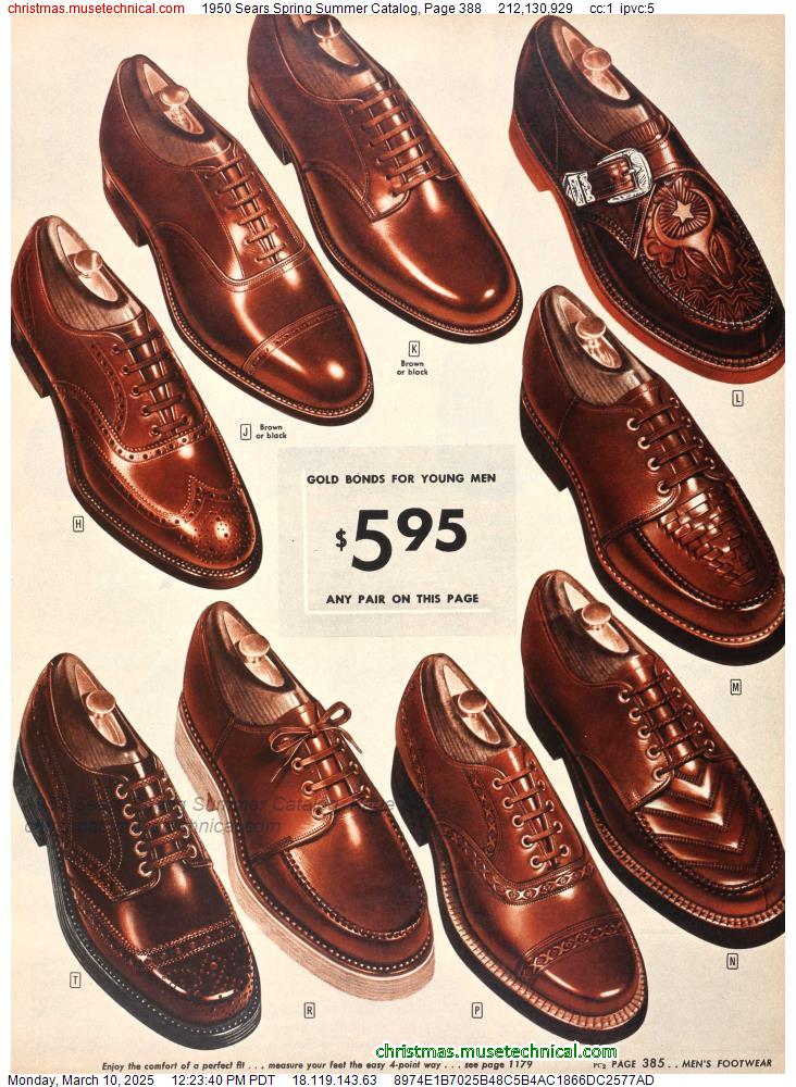 1950 Sears Spring Summer Catalog, Page 388