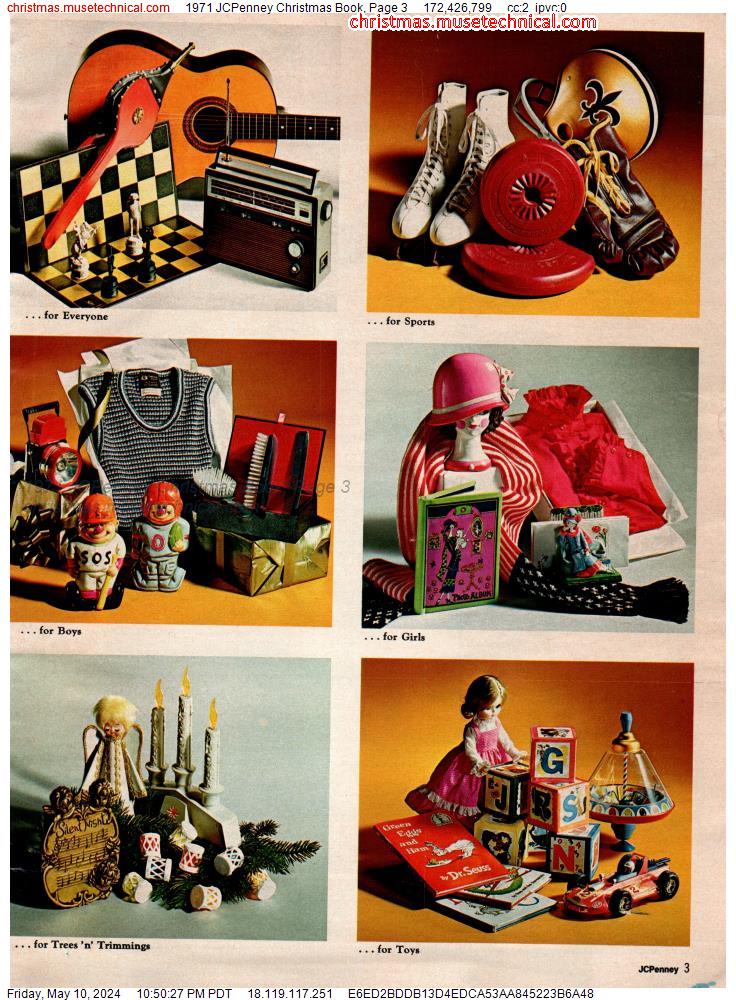 1971 JCPenney Christmas Book, Page 3
