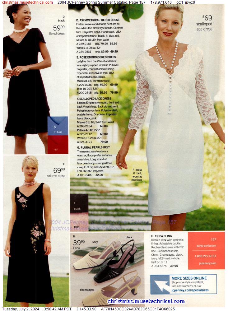 2004 JCPenney Spring Summer Catalog, Page 157