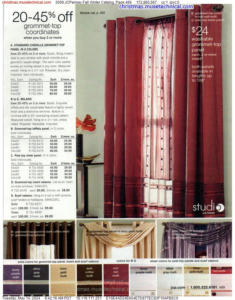 2009 JCPenney Fall Winter Catalog, Page 469