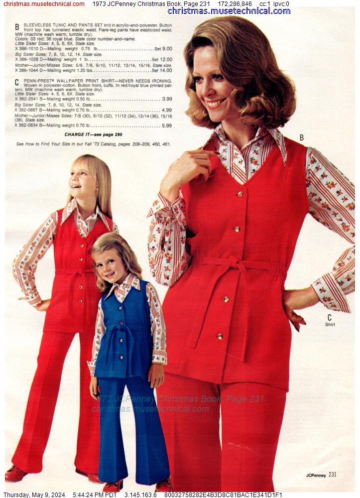 1973 JCPenney Christmas Book, Page 231