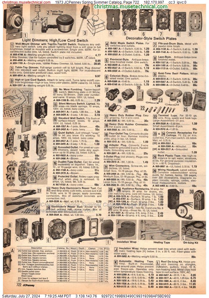 1973 JCPenney Spring Summer Catalog, Page 722