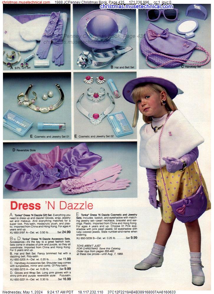 1988 JCPenney Christmas Book, Page 435