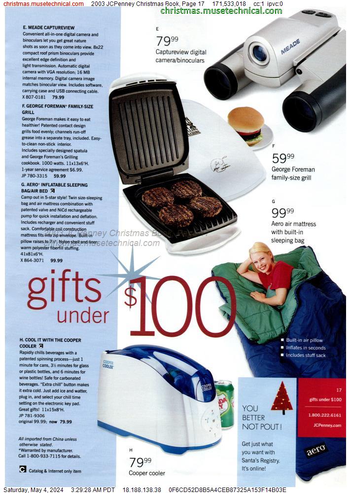 2003 JCPenney Christmas Book, Page 17