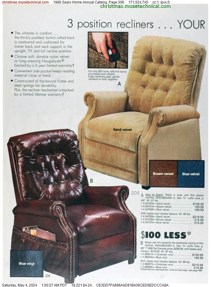1989 Sears Home Annual Catalog, Page 306