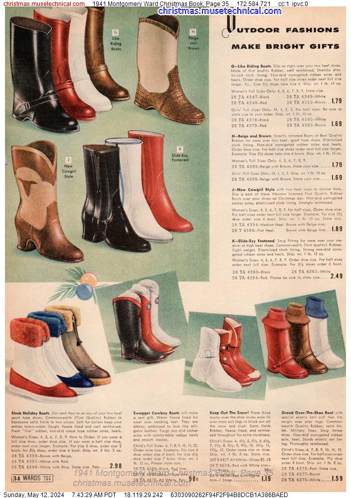 1941 Montgomery Ward Christmas Book, Page 35