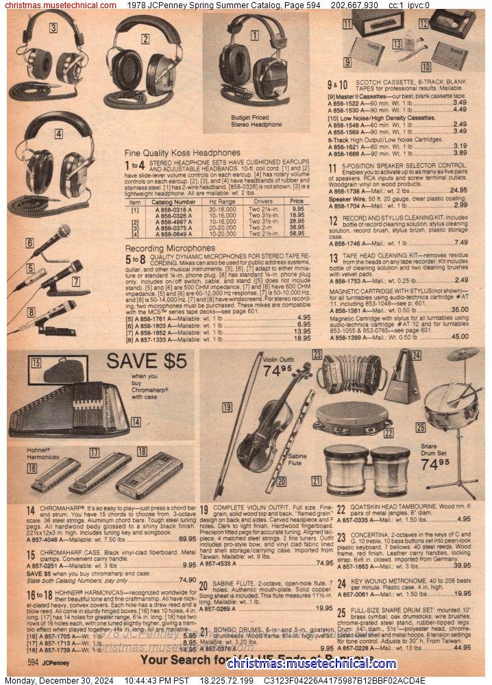 1978 JCPenney Spring Summer Catalog, Page 594