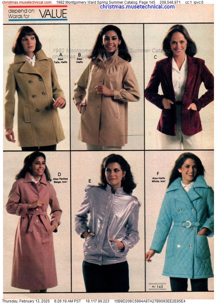 1982 Montgomery Ward Spring Summer Catalog, Page 145