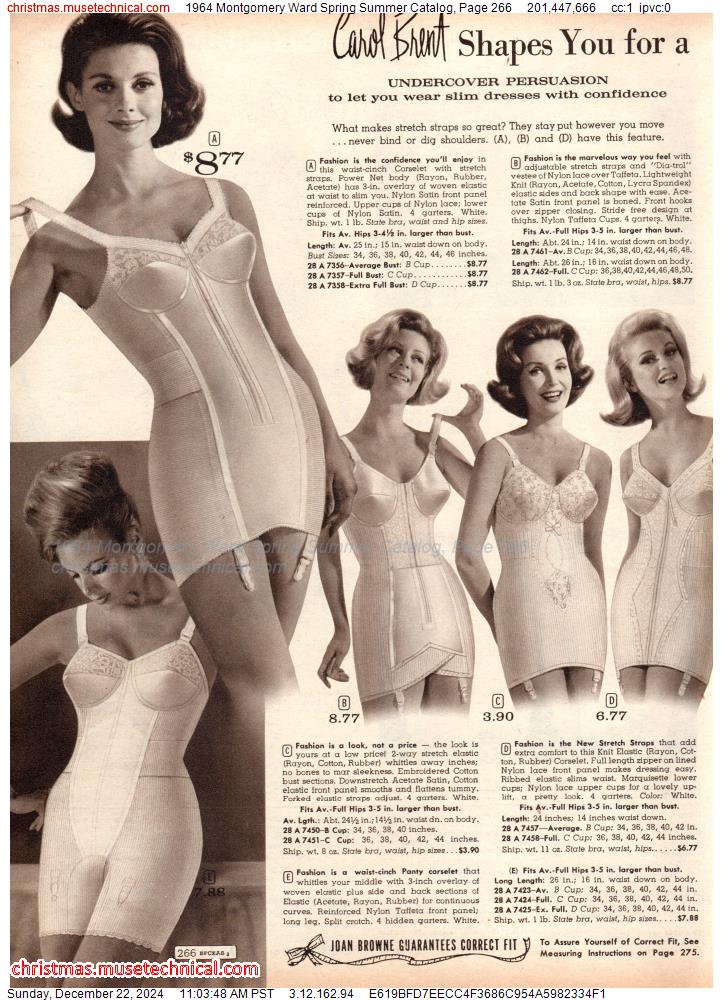 1964 Montgomery Ward Spring Summer Catalog, Page 266