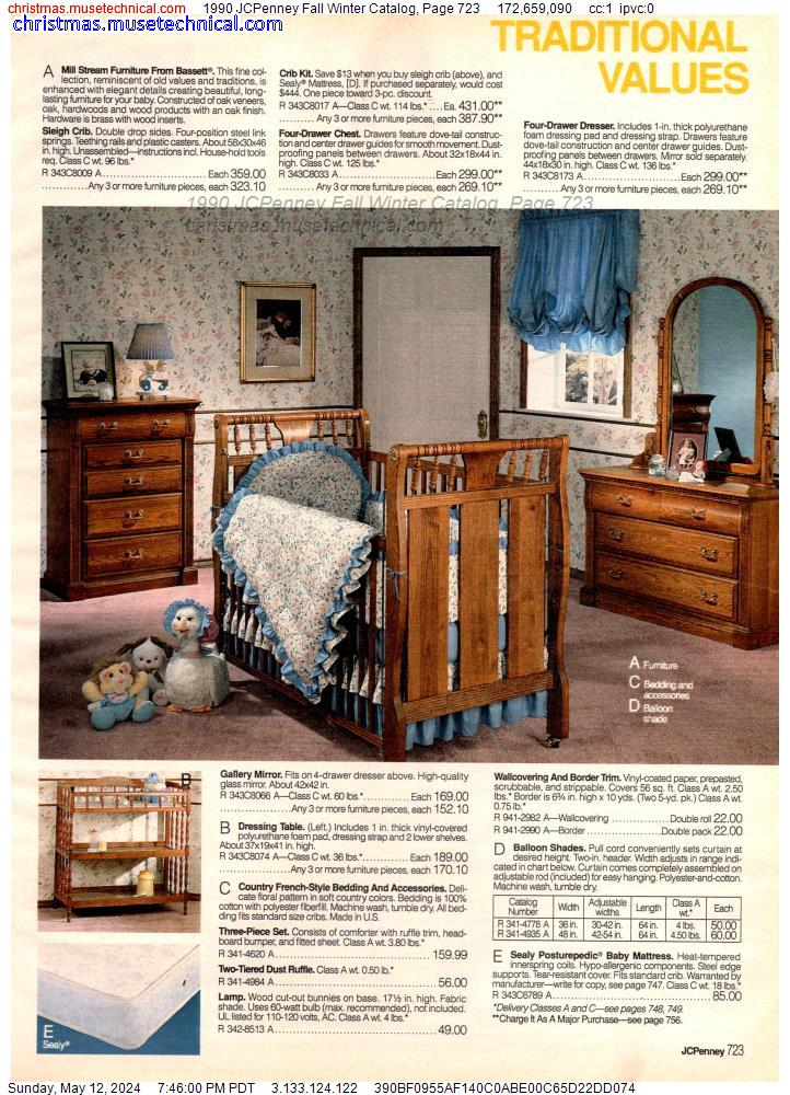 1990 JCPenney Fall Winter Catalog, Page 723