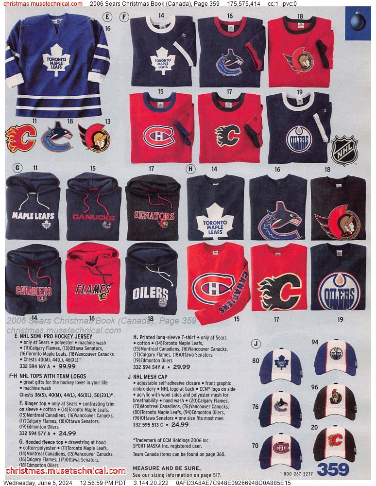 2006 Sears Christmas Book (Canada), Page 359