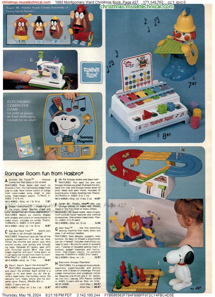 1980 Montgomery Ward Christmas Book, Page 427