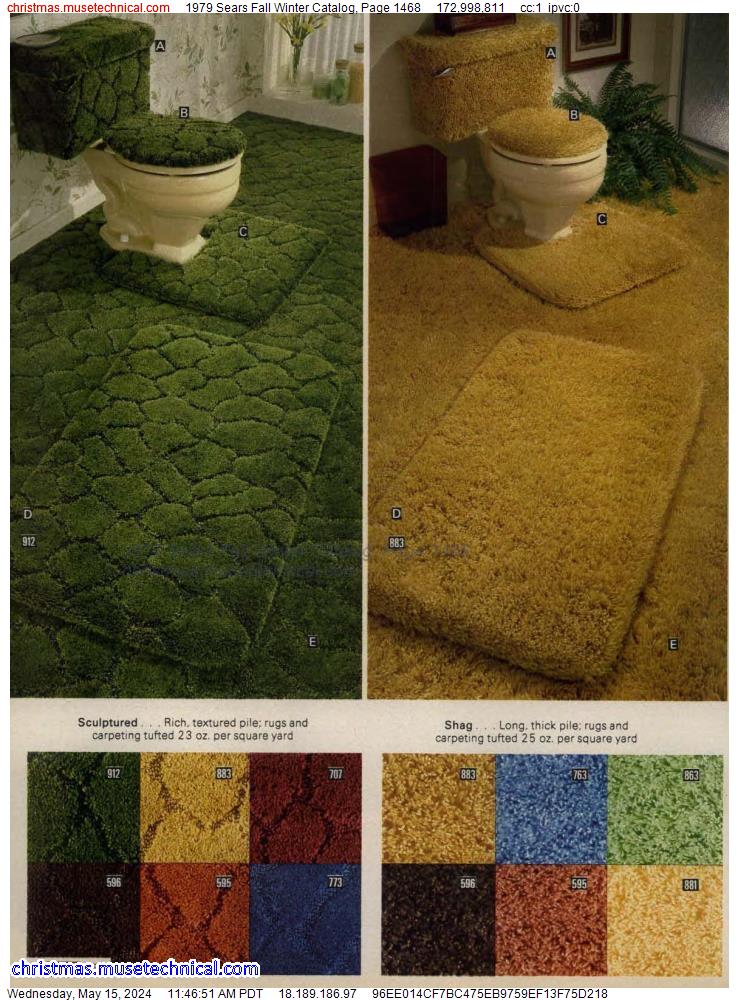 1979 Sears Fall Winter Catalog, Page 1468