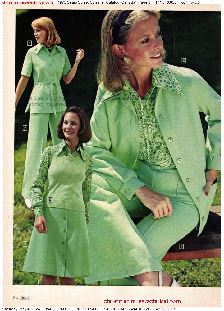 1975 Sears Spring Summer Catalog (Canada), Page 8