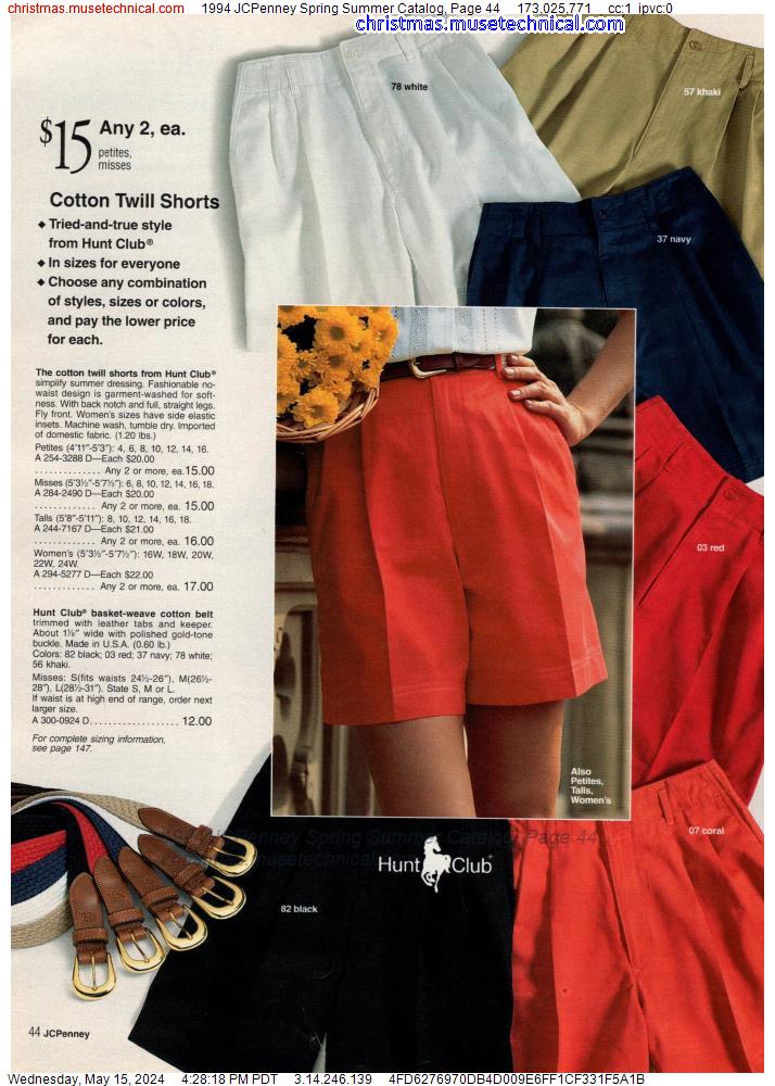 1994 JCPenney Spring Summer Catalog, Page 44