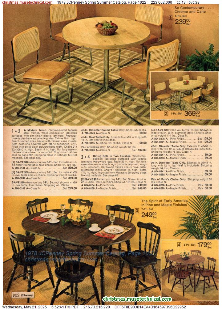 1978 JCPenney Spring Summer Catalog, Page 1022