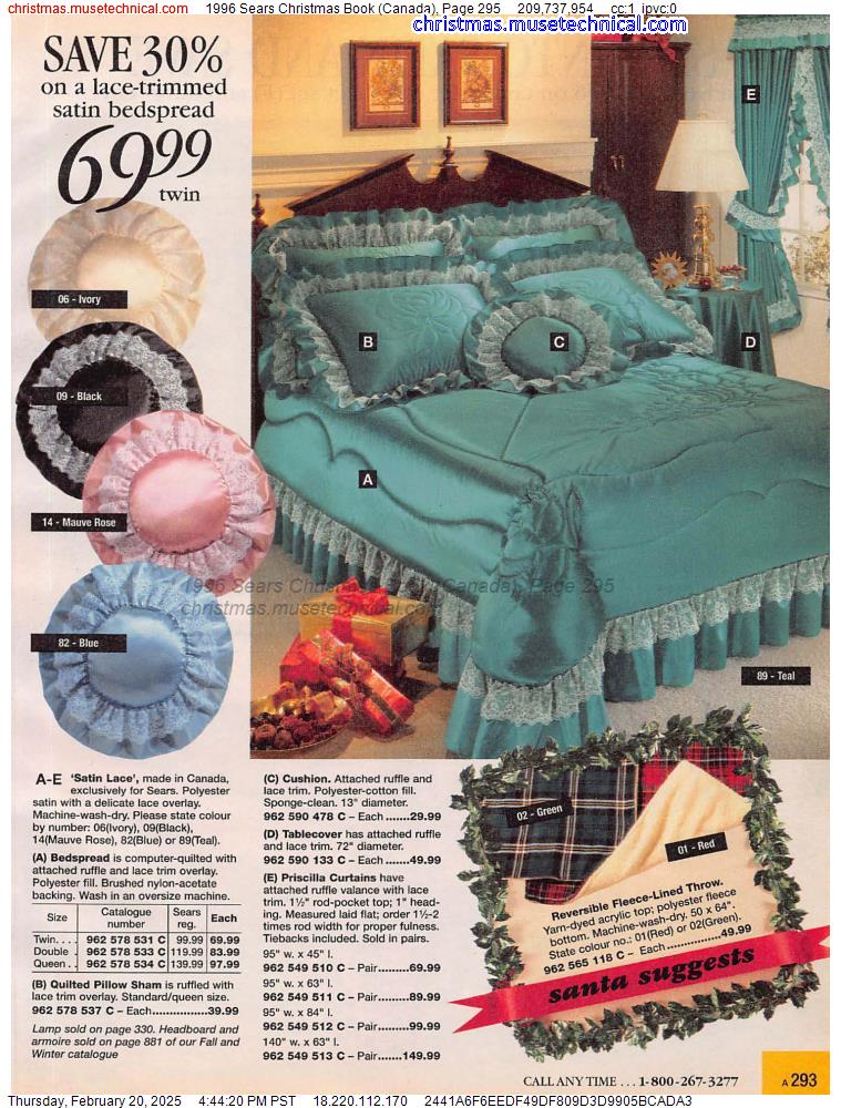 1996 Sears Christmas Book (Canada), Page 295