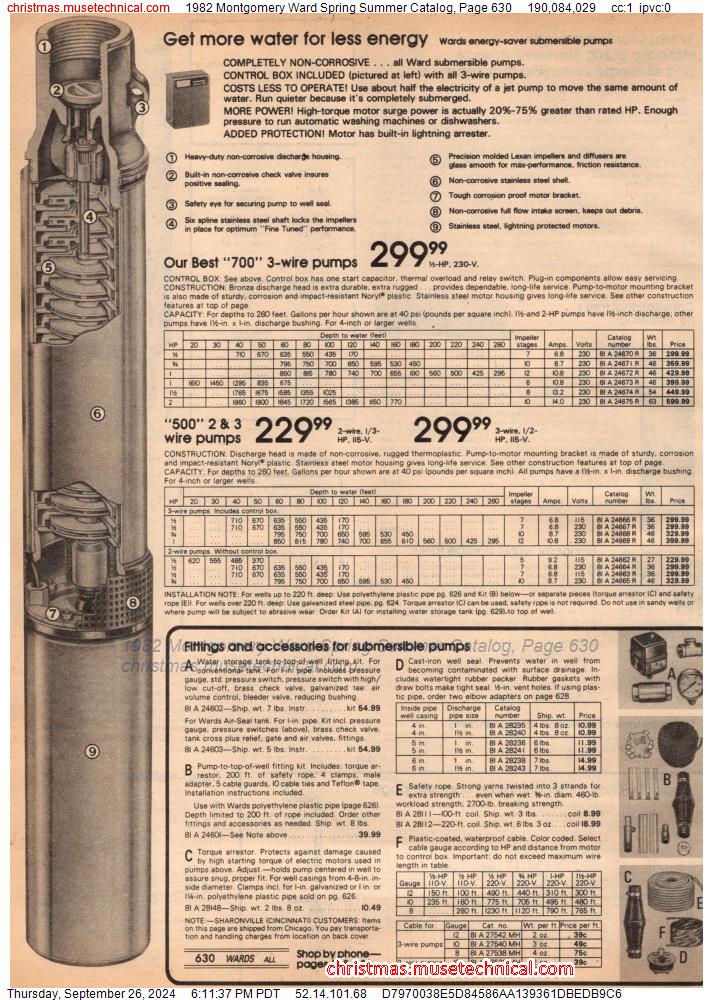 1982 Montgomery Ward Spring Summer Catalog, Page 630