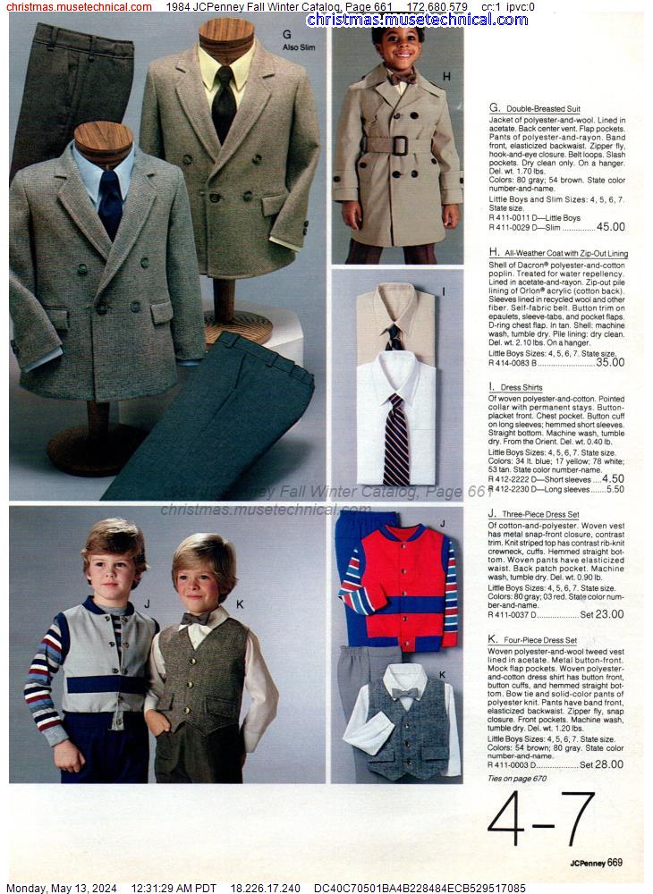 1984 JCPenney Fall Winter Catalog, Page 661