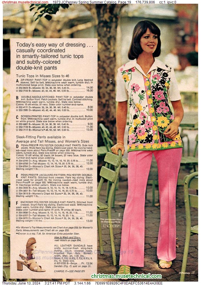 1973 JCPenney Spring Summer Catalog, Page 19