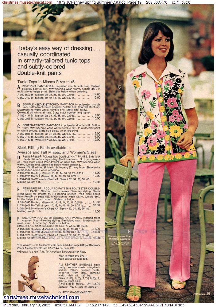 1973 JCPenney Spring Summer Catalog, Page 19