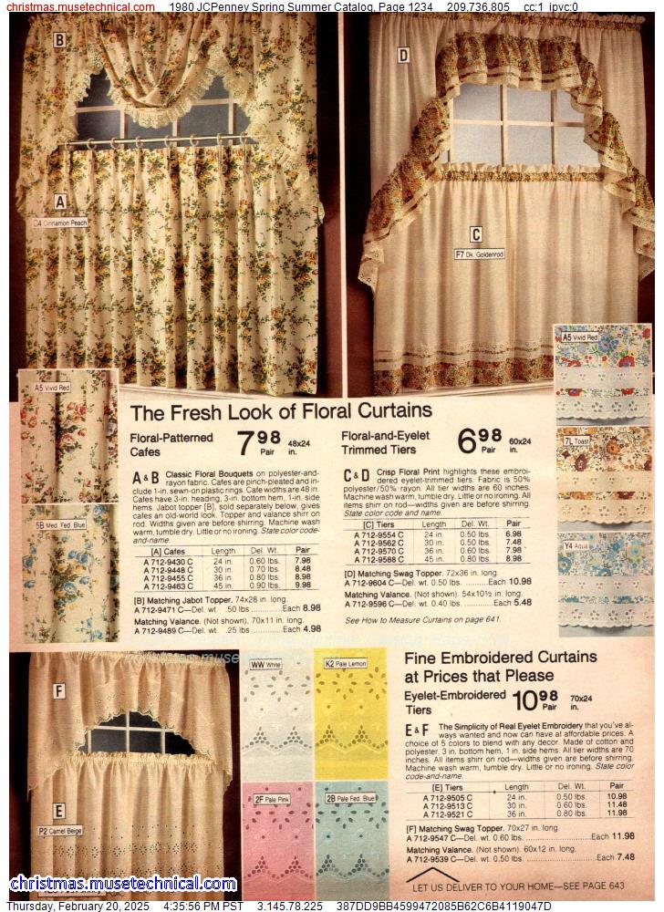 1980 JCPenney Spring Summer Catalog, Page 1234