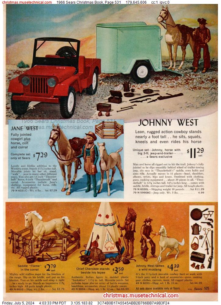 1966 Sears Christmas Book, Page 531