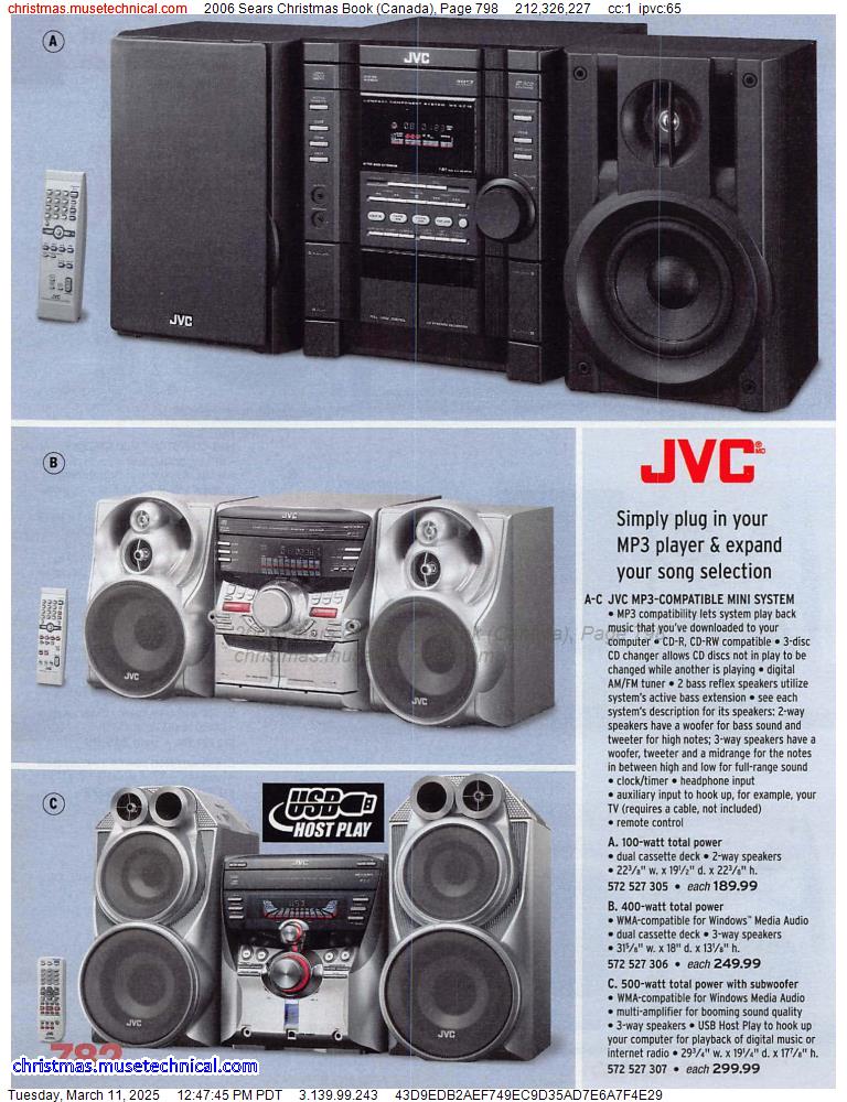 2006 Sears Christmas Book (Canada), Page 798