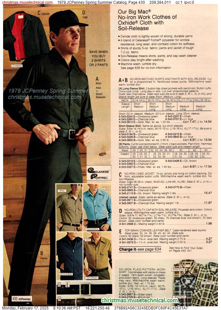 1978 JCPenney Spring Summer Catalog, Page 430