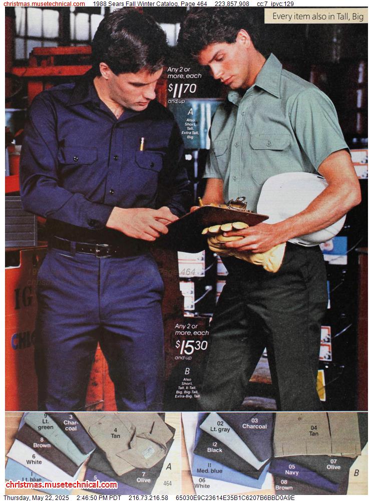 1988 Sears Fall Winter Catalog, Page 464