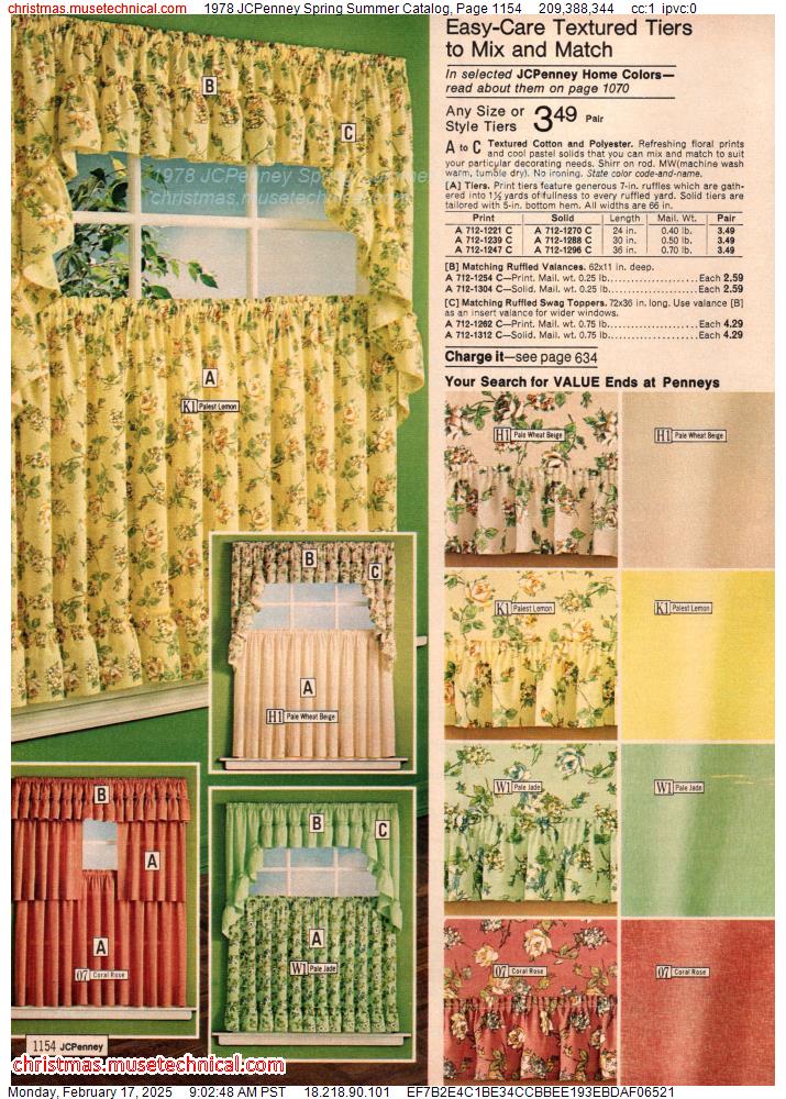 1978 JCPenney Spring Summer Catalog, Page 1154