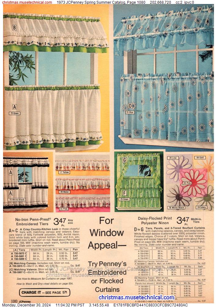 1973 JCPenney Spring Summer Catalog, Page 1080