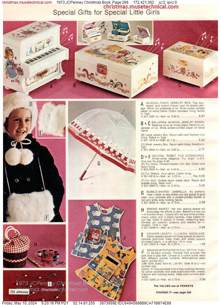 1973 JCPenney Christmas Book, Page 266