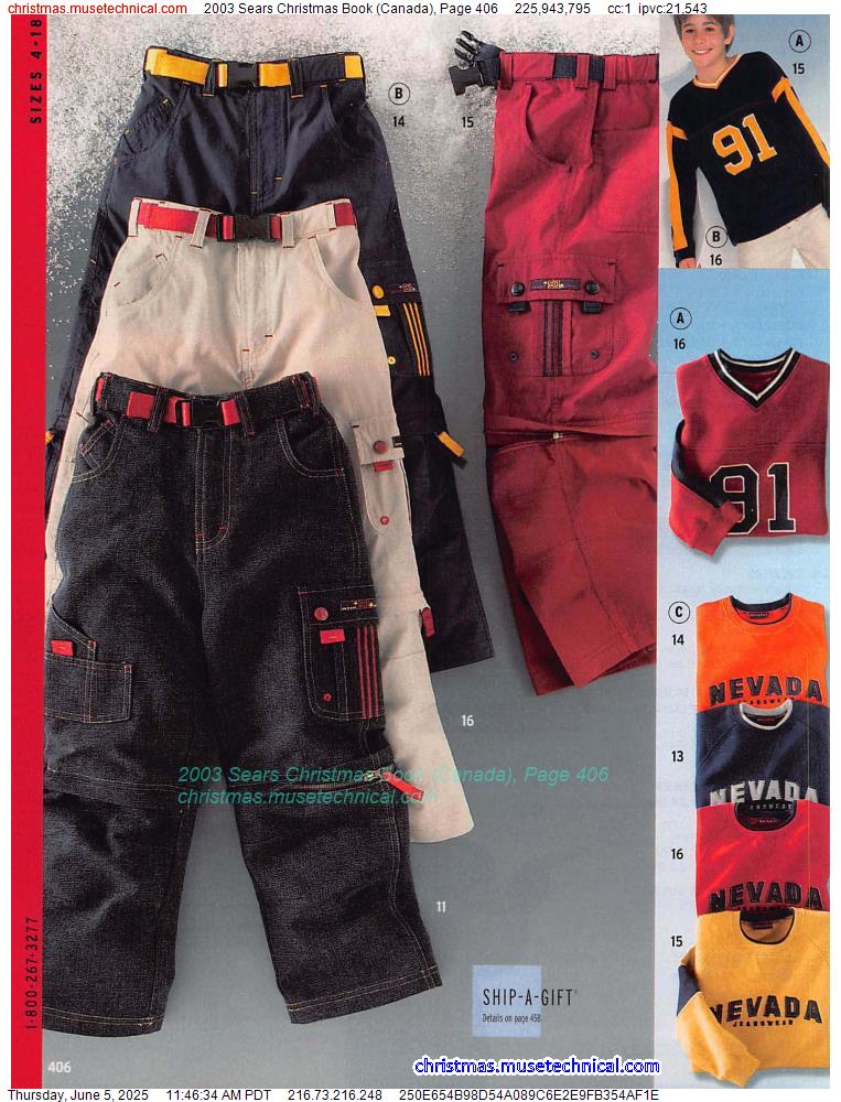2003 Sears Christmas Book (Canada), Page 406