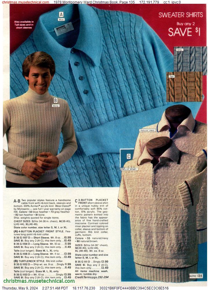 1978 Montgomery Ward Christmas Book, Page 135