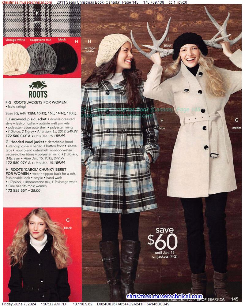 2011 Sears Christmas Book (Canada), Page 145