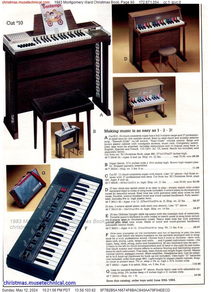 1983 Montgomery Ward Christmas Book, Page 90