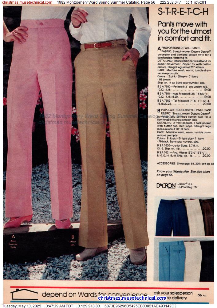 1982 Montgomery Ward Spring Summer Catalog, Page 56