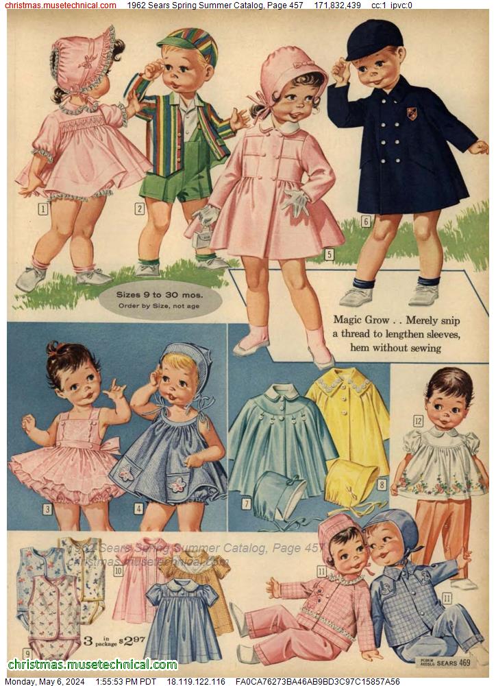 1962 Sears Spring Summer Catalog, Page 457