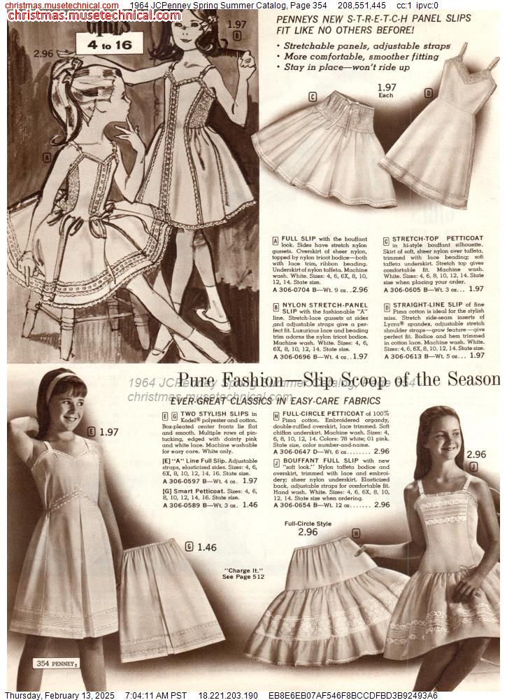 1964 JCPenney Spring Summer Catalog, Page 354