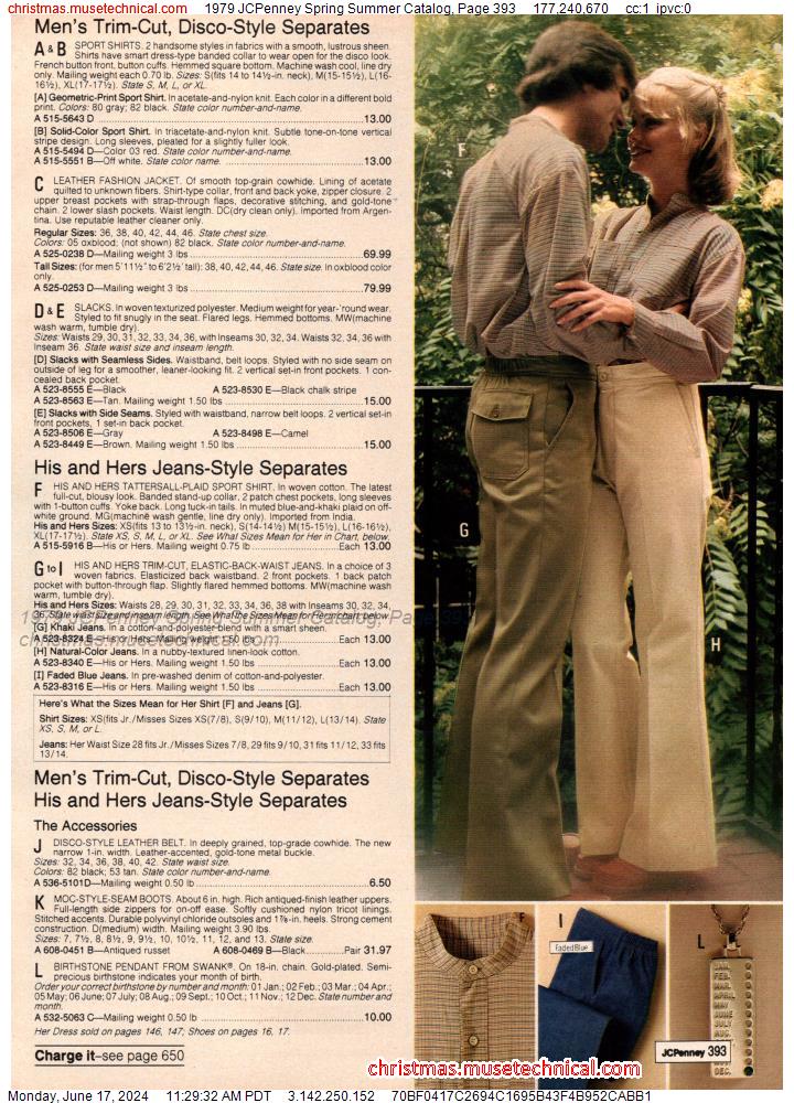 1979 JCPenney Spring Summer Catalog, Page 393