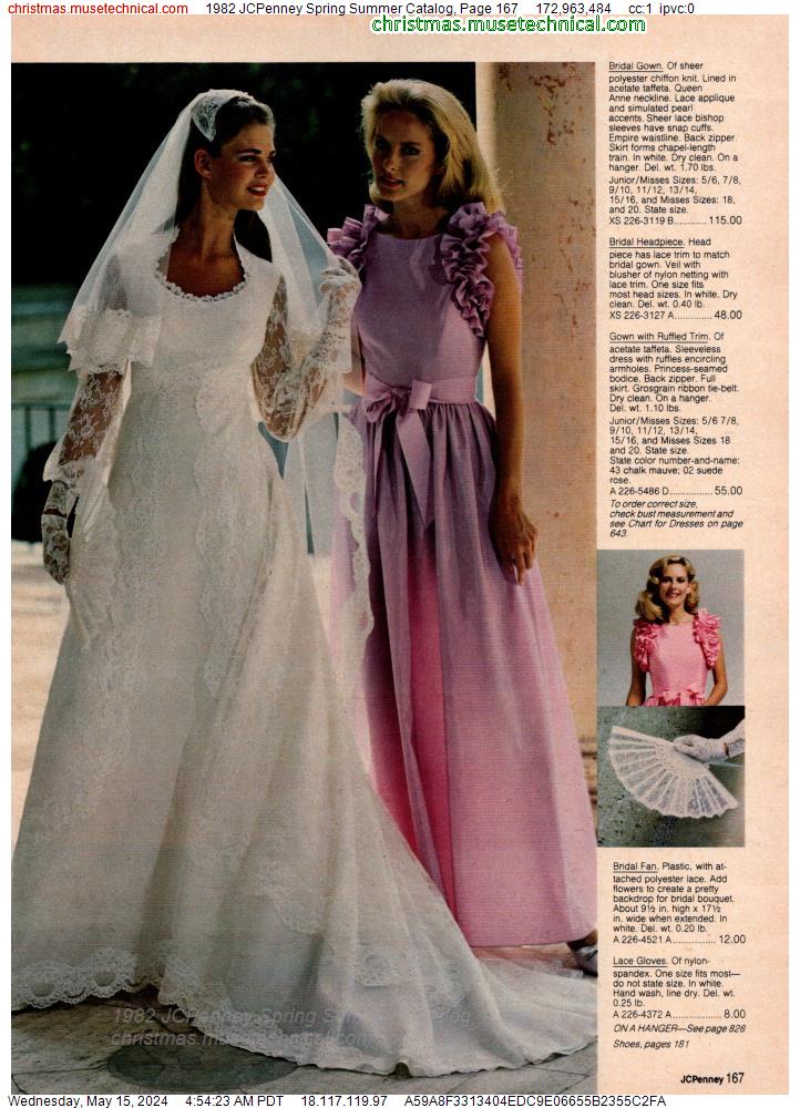 1982 JCPenney Spring Summer Catalog, Page 167