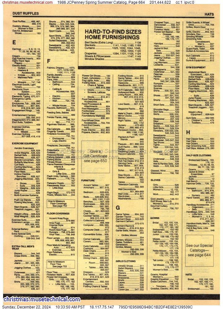 1986 JCPenney Spring Summer Catalog, Page 664