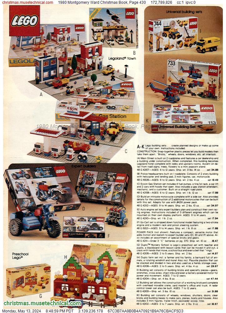 1980 Montgomery Ward Christmas Book, Page 430