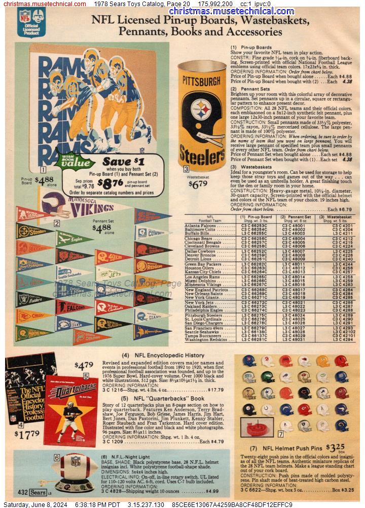1978 Sears Toys Catalog, Page 20