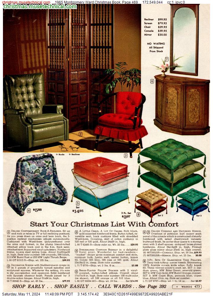 1965 Montgomery Ward Christmas Book, Page 469