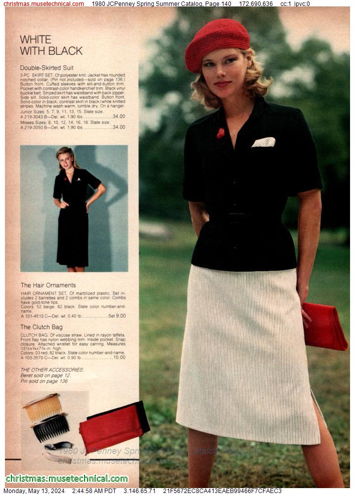 1980 JCPenney Spring Summer Catalog, Page 140