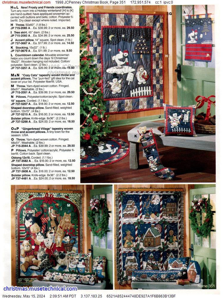1998 JCPenney Christmas Book, Page 351